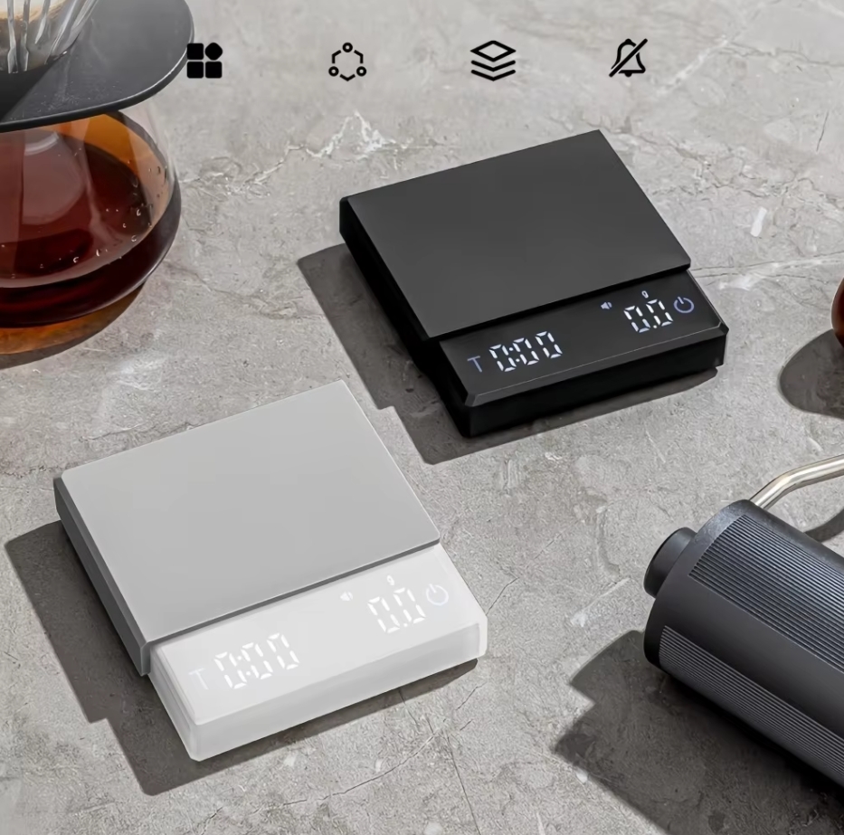 Kitchen Electronics Gadgets - Mini balance électronique à café intelligente,