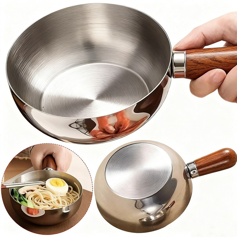 Kitchen Electronics Gadgets - Casserole en acier inoxydable avec poignée