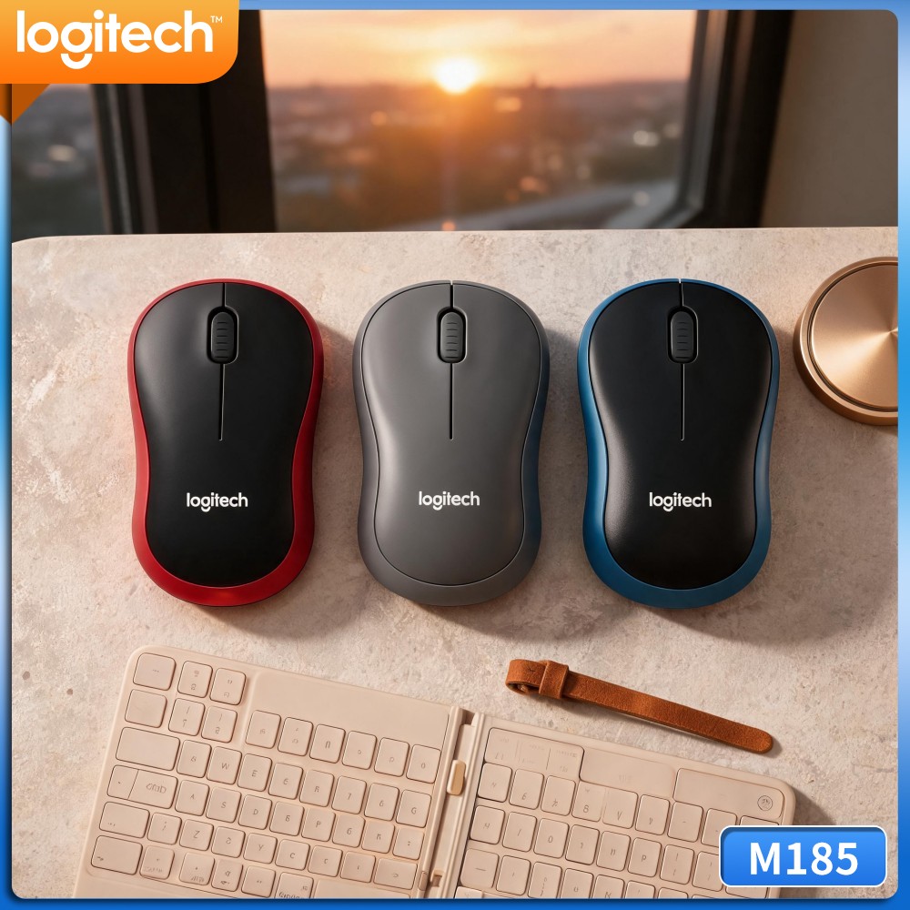 Electronics And Gadgets Ce - Souris d'ordinateur Logitech M185, connexion 2,4