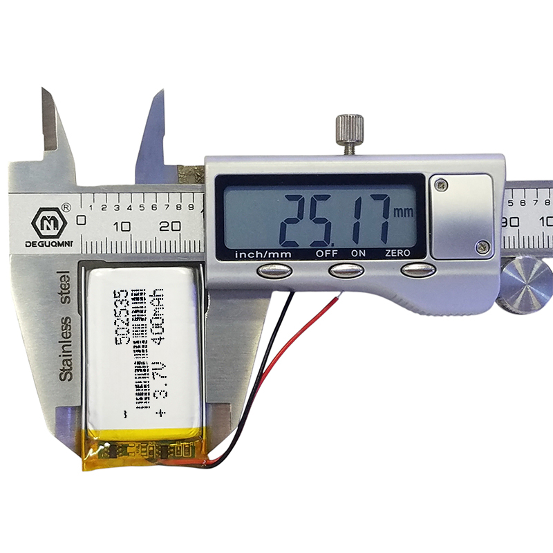 Batterie Lipo 502535 3.7V 400m - Electronics And Gadgets Ce avis et prix