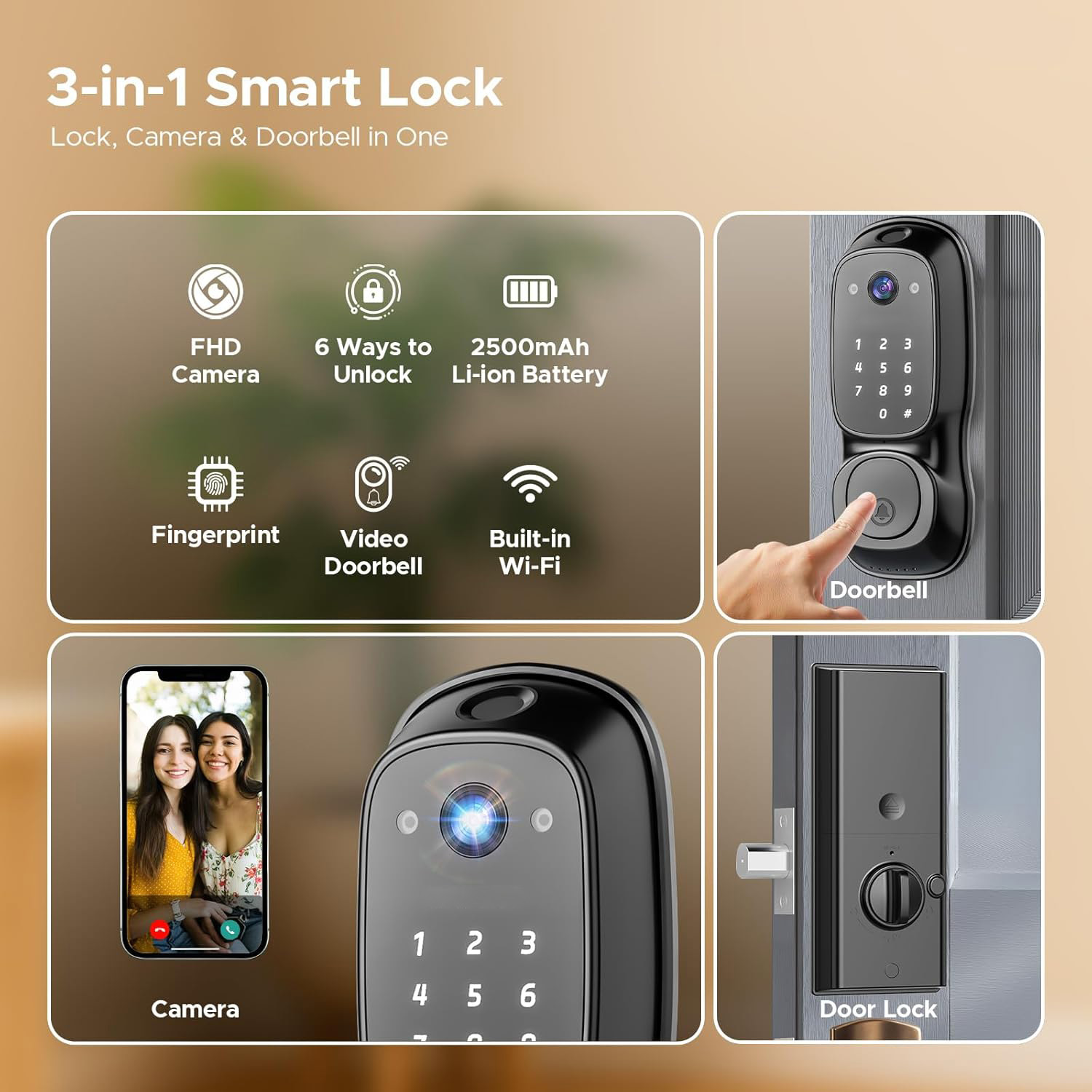 Serrure de porte intelligente  - Electronics & Gadgets Beginning With D avis et prix