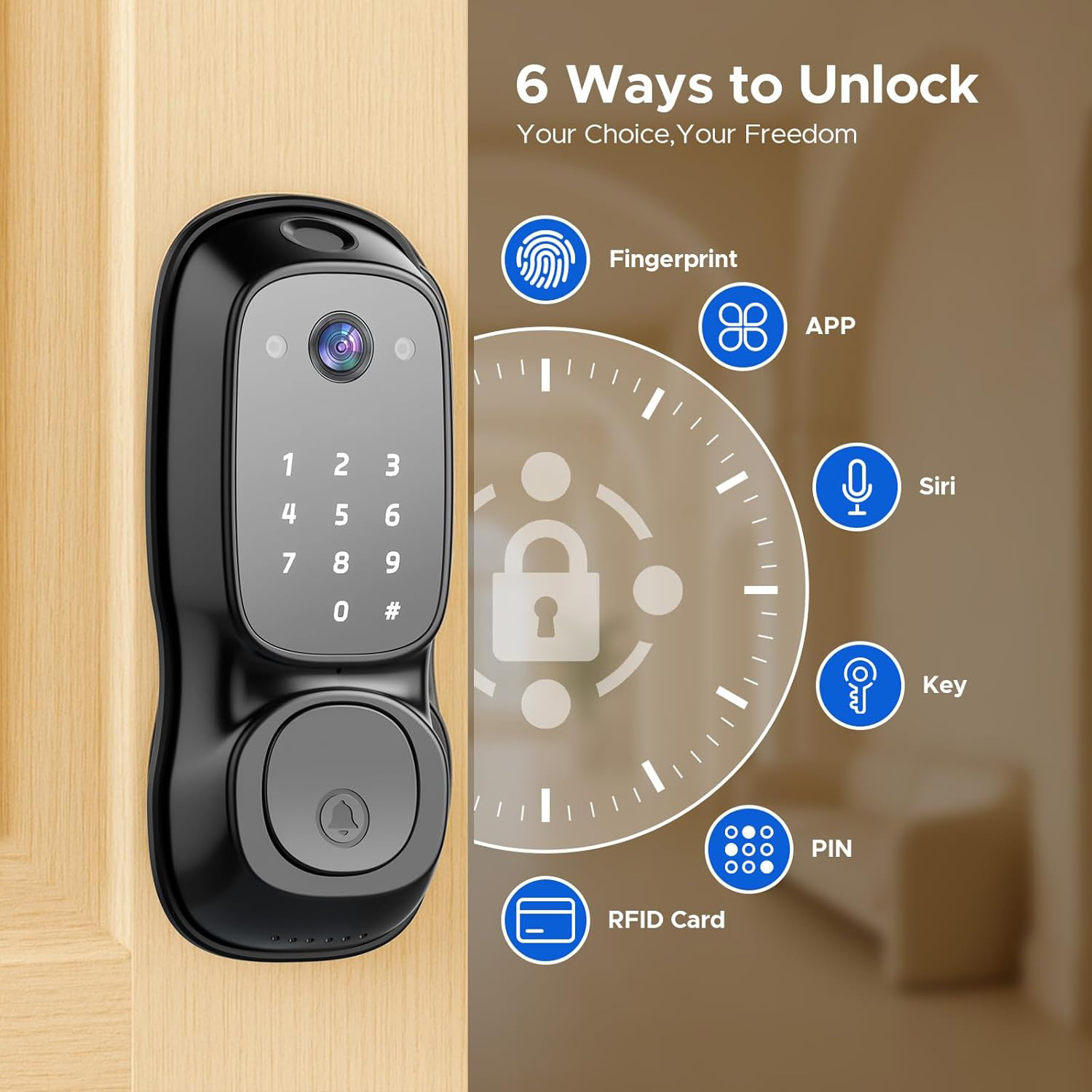 Serrure de porte intelligente  - Electronics & Gadgets Beginning With D avis et prix