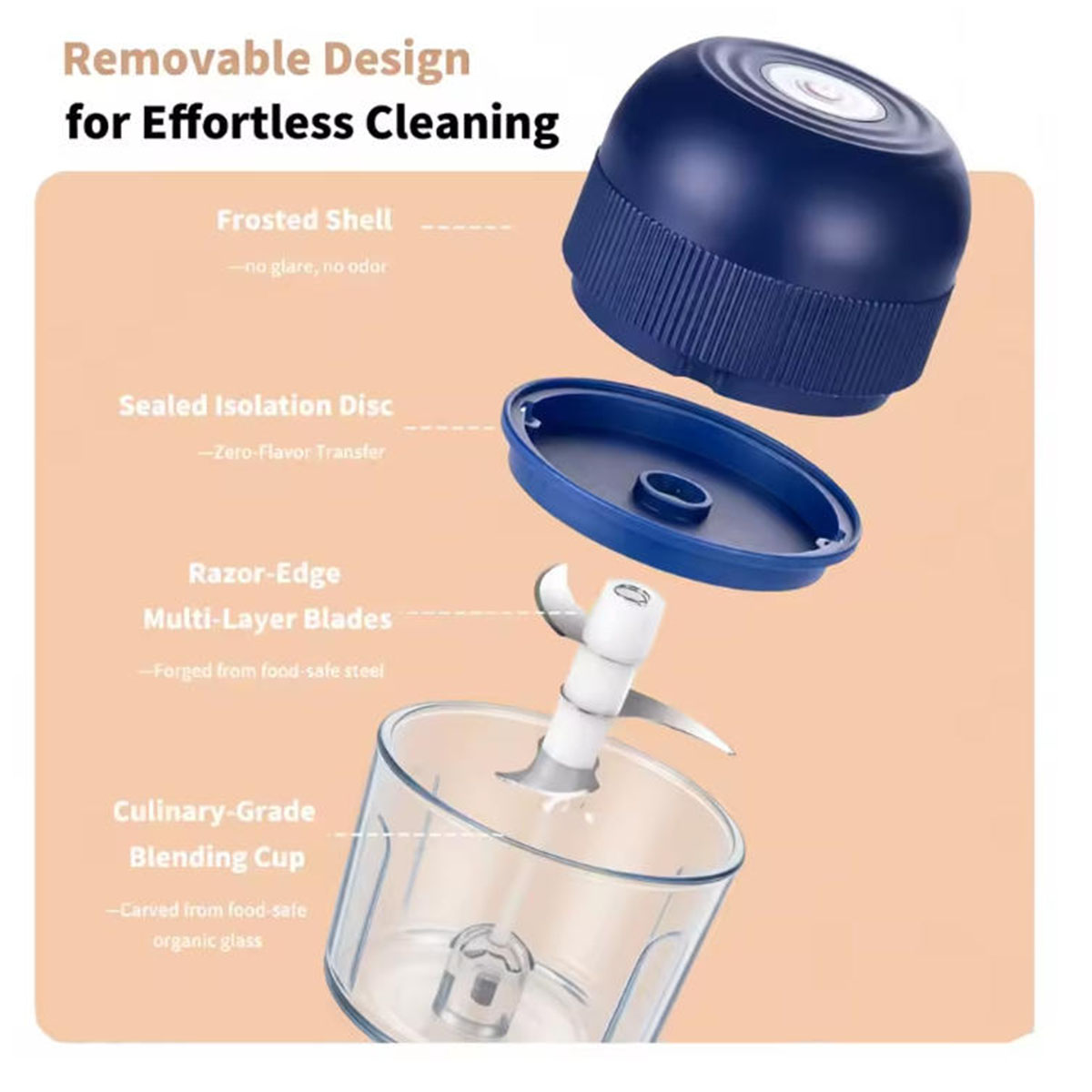 Hachoir à ail électrique 1 piè - Kitchen Electronics Gadgets avis et prix